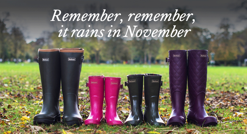Remember, remember it rains in November