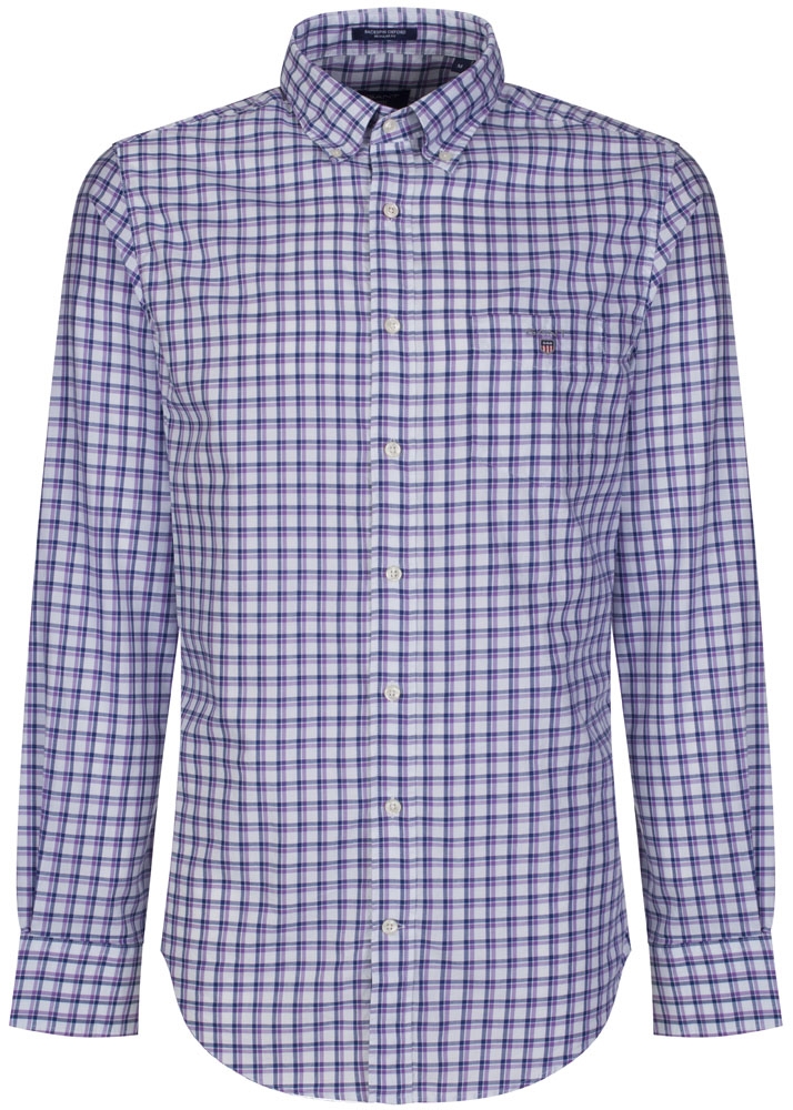 Blue Check Gant Oxford Shirt