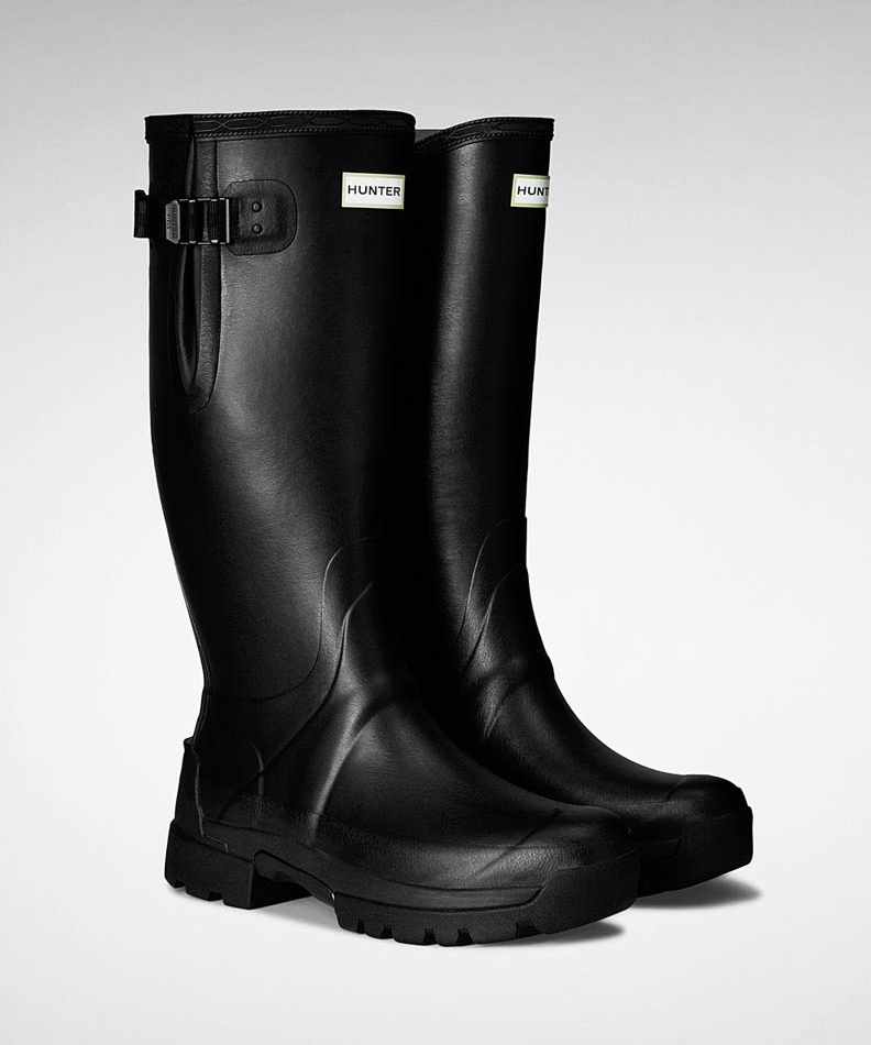 mens black hunter boots