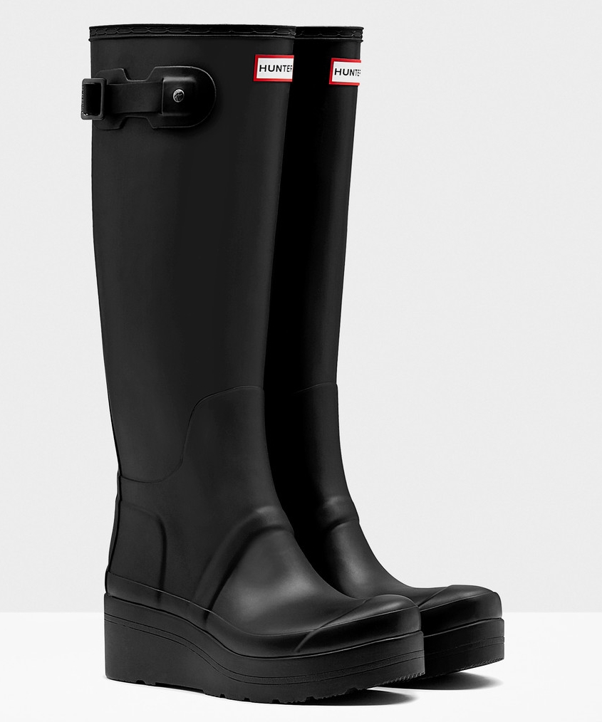 short grey hunter wellies
