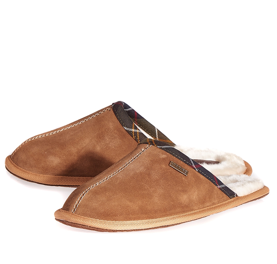 Tan Barbour Leigh Slippers