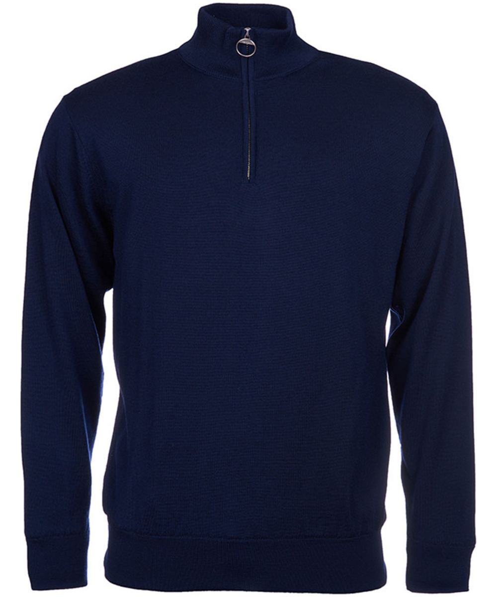 Navy Blue Men’s Barbour Gamlin Half Zip Sweater