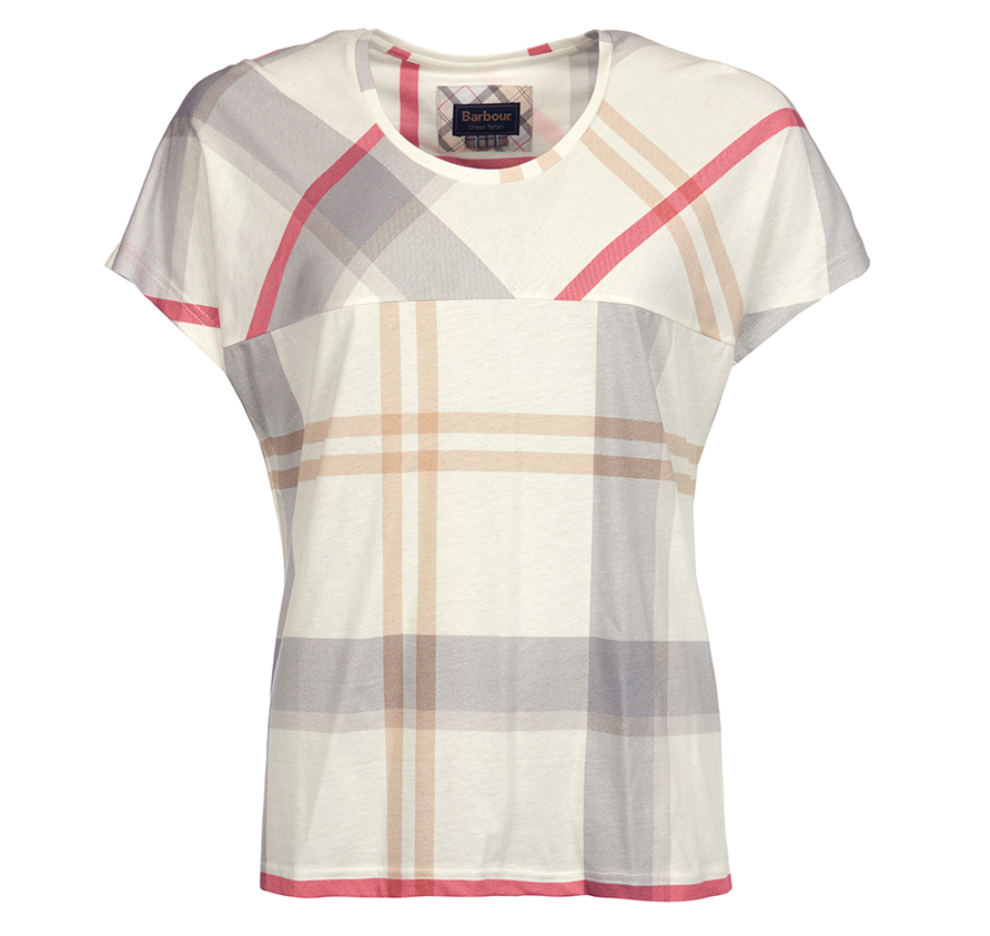 Women's Barbour Ewan Tartan Top