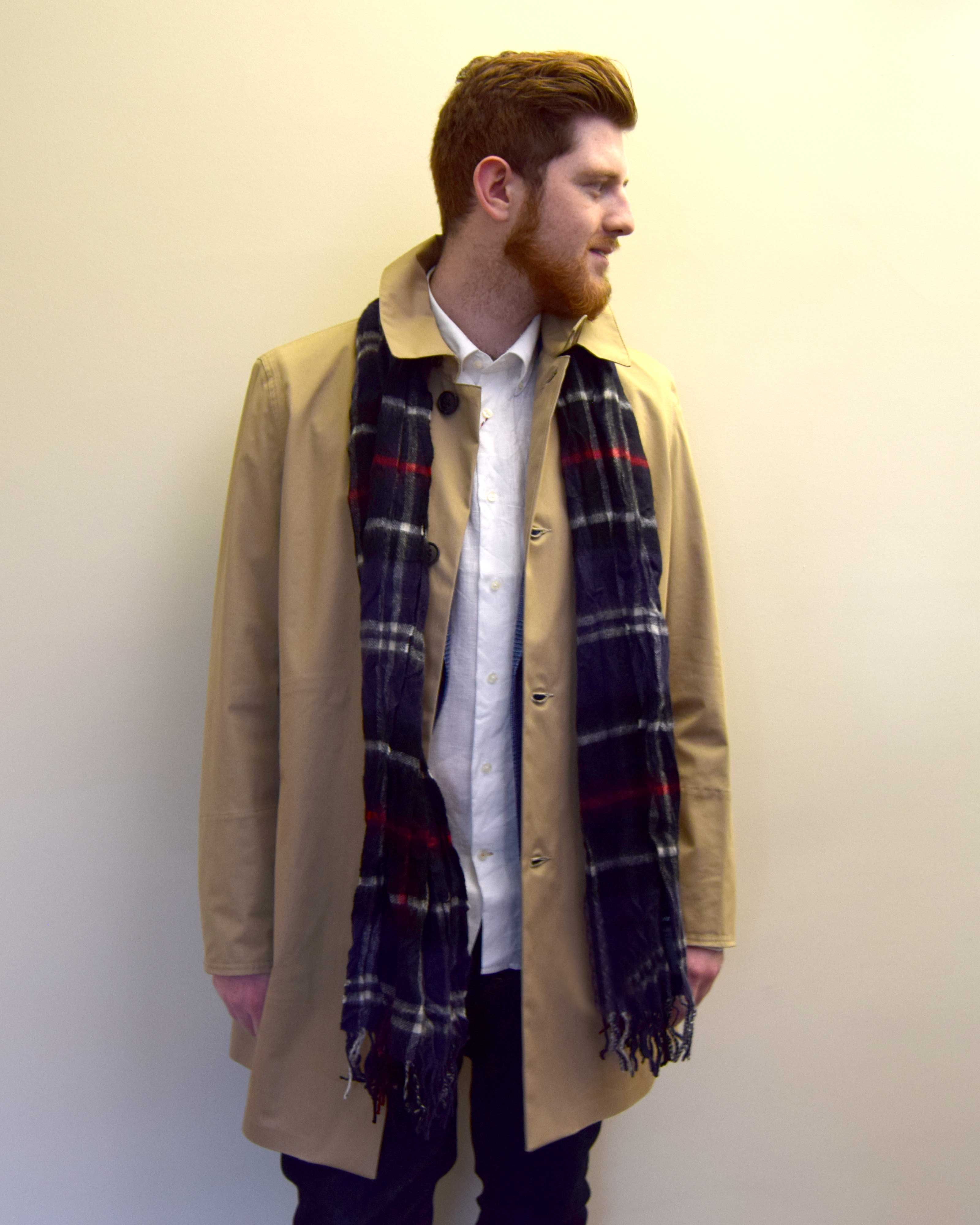 Men's Light Sand Barbour Coater Waterproof Jacket
