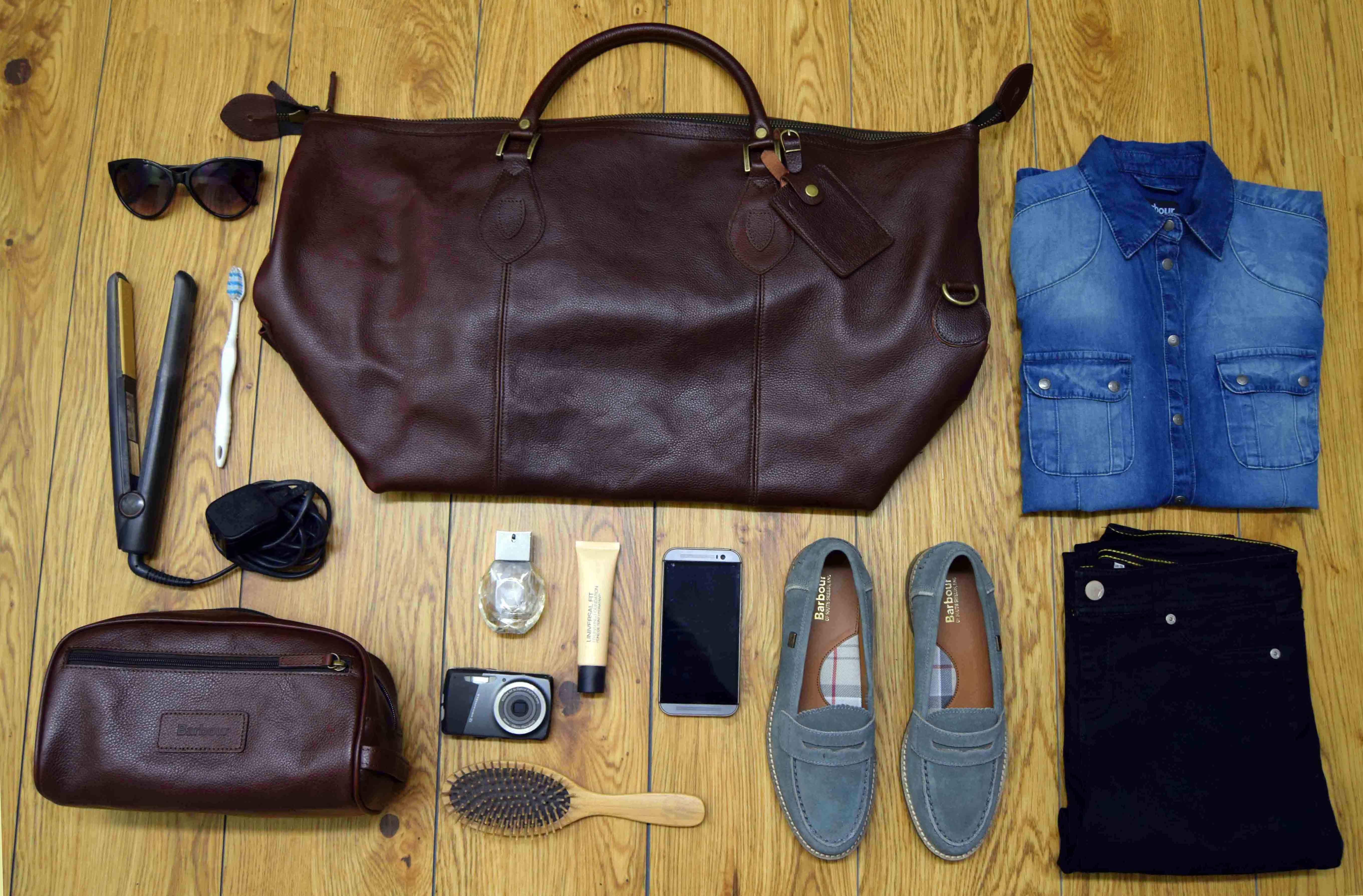 barbour travel explorer holdall