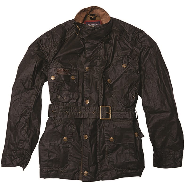 barbour international a7 wax jacket