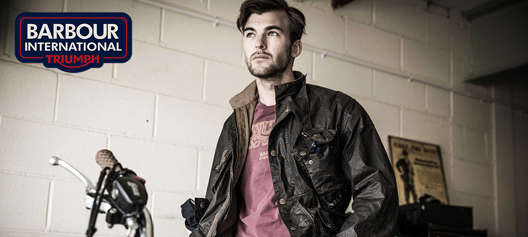 barbour triumph wax jacket