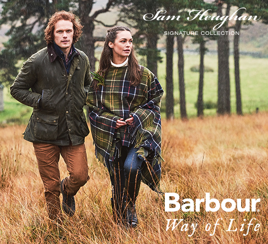 sam heughan barbour collection