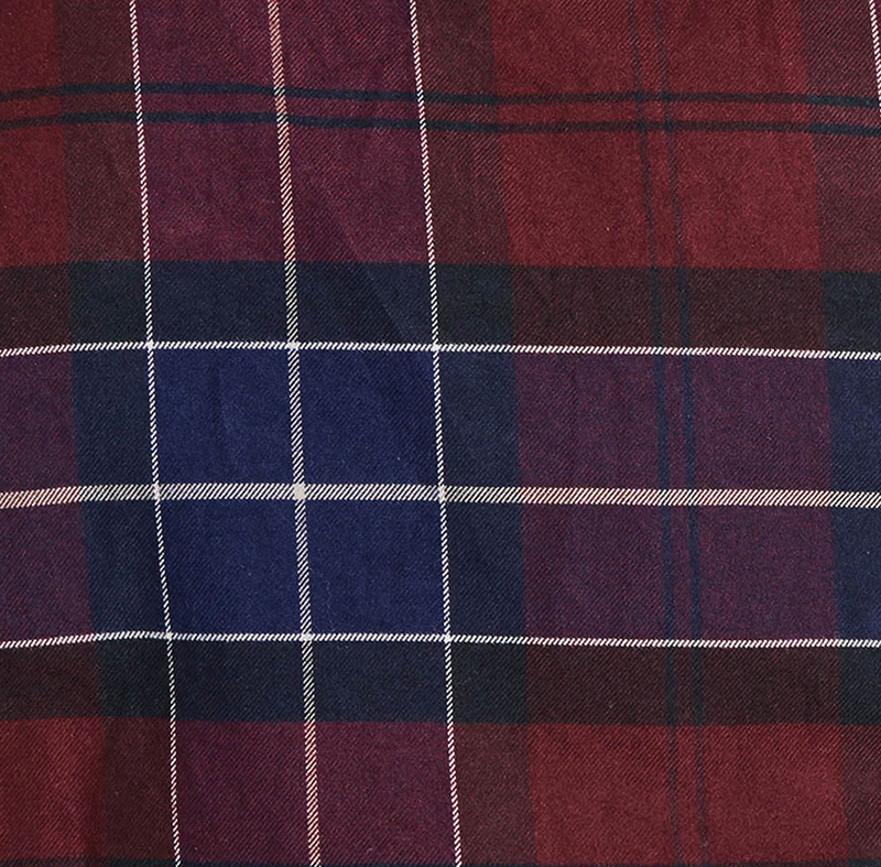 barbour tartan lining