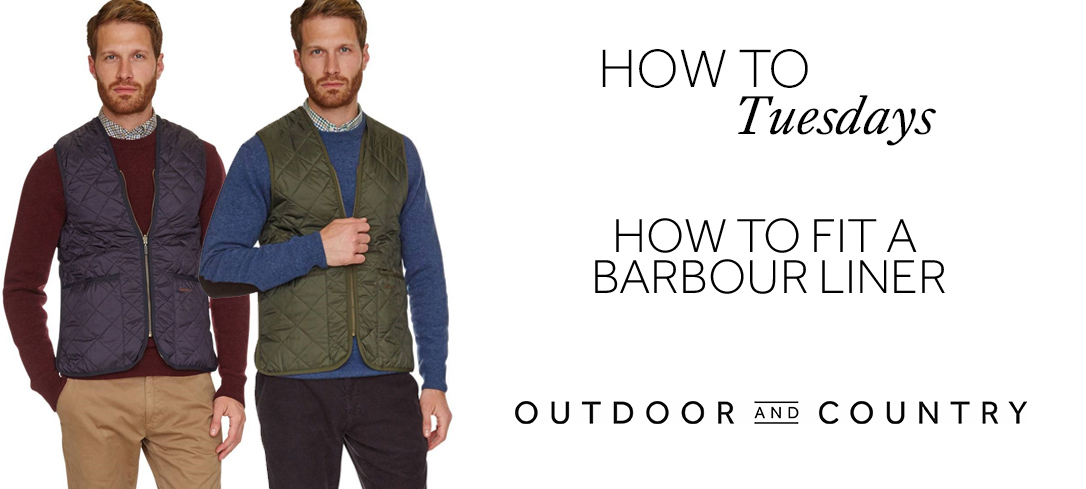 How to fit a liner into your Barbour jacket