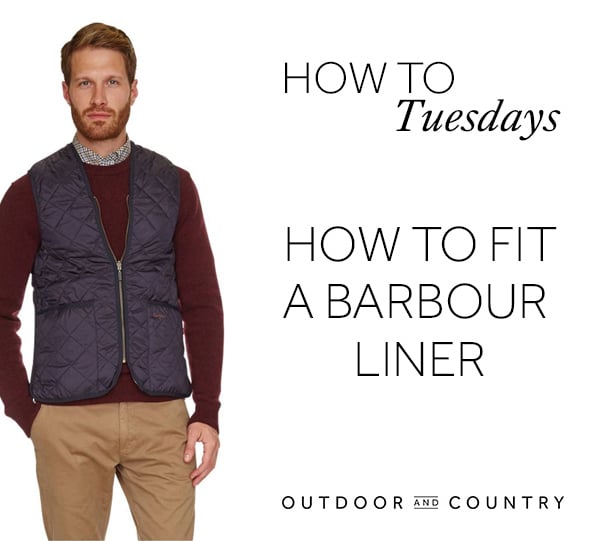 barbour insert vest