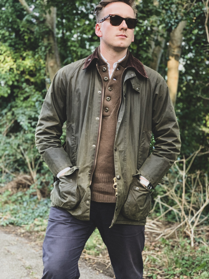 classic beaufort wax jacket