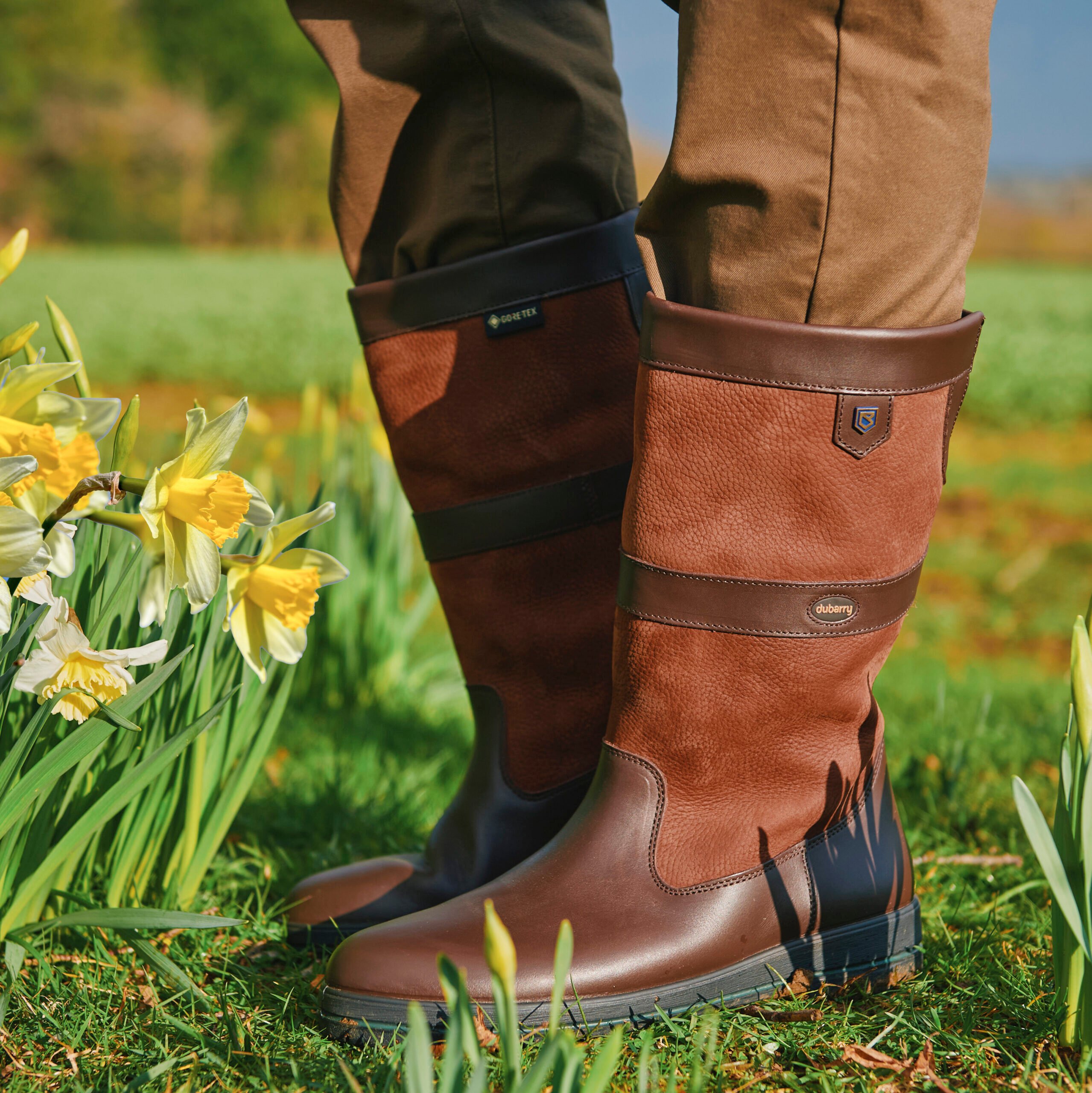 Dubarry boots lifestyle image: Kildare boots