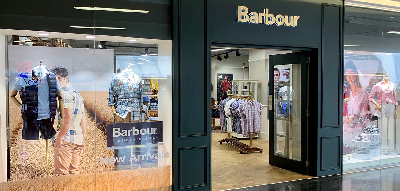 barbour shop oxford street