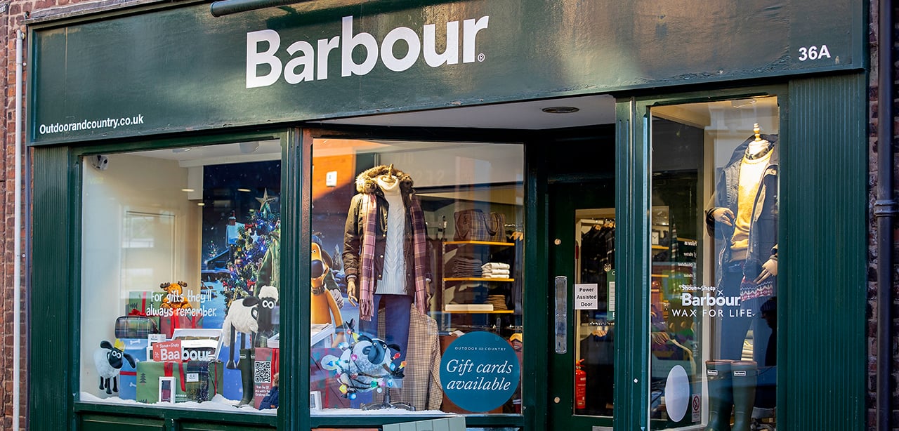 barbour international near me