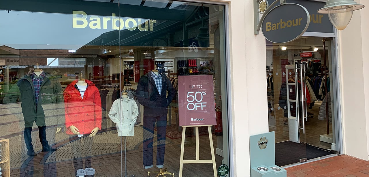 barbour outlets